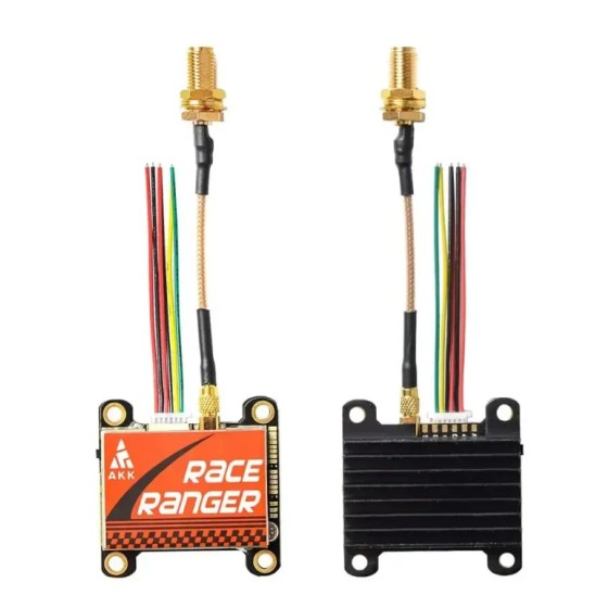 Vente en gros AKK Race Ranger Smart Audio Rush Tank Solo 1.6w VTX longue portée VTX